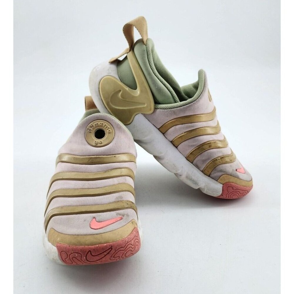 Nike Dynamo Go Low Toddler Sneaker Shoes Pink Foam Sesame DH3437-600 Size 10.5C